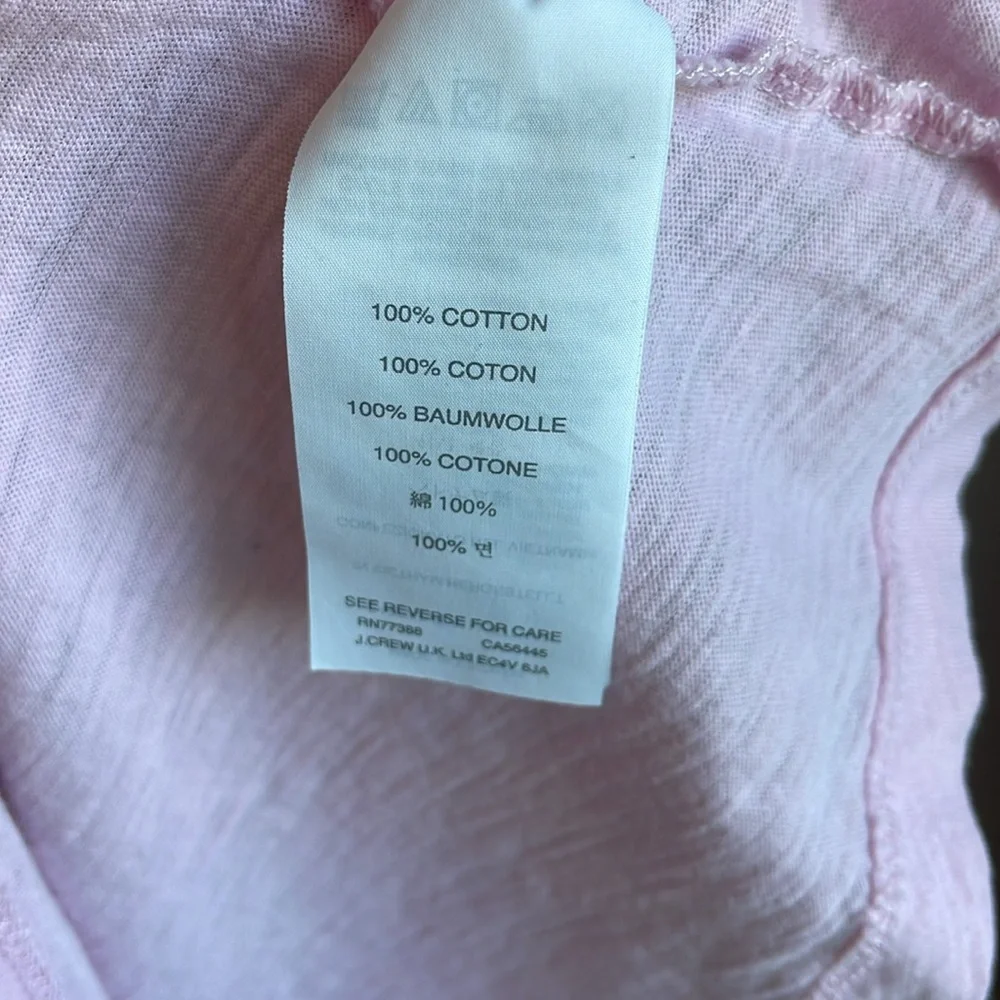 J. Crew Vintage Cotton Short Sleeve Tee